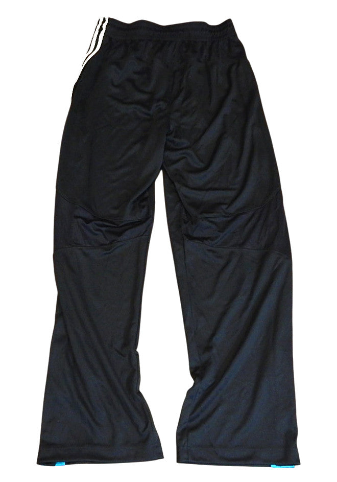 Charlotte Hornets Adidas Team Issued OC Warm Up Pants Black White XL +2" Pic2