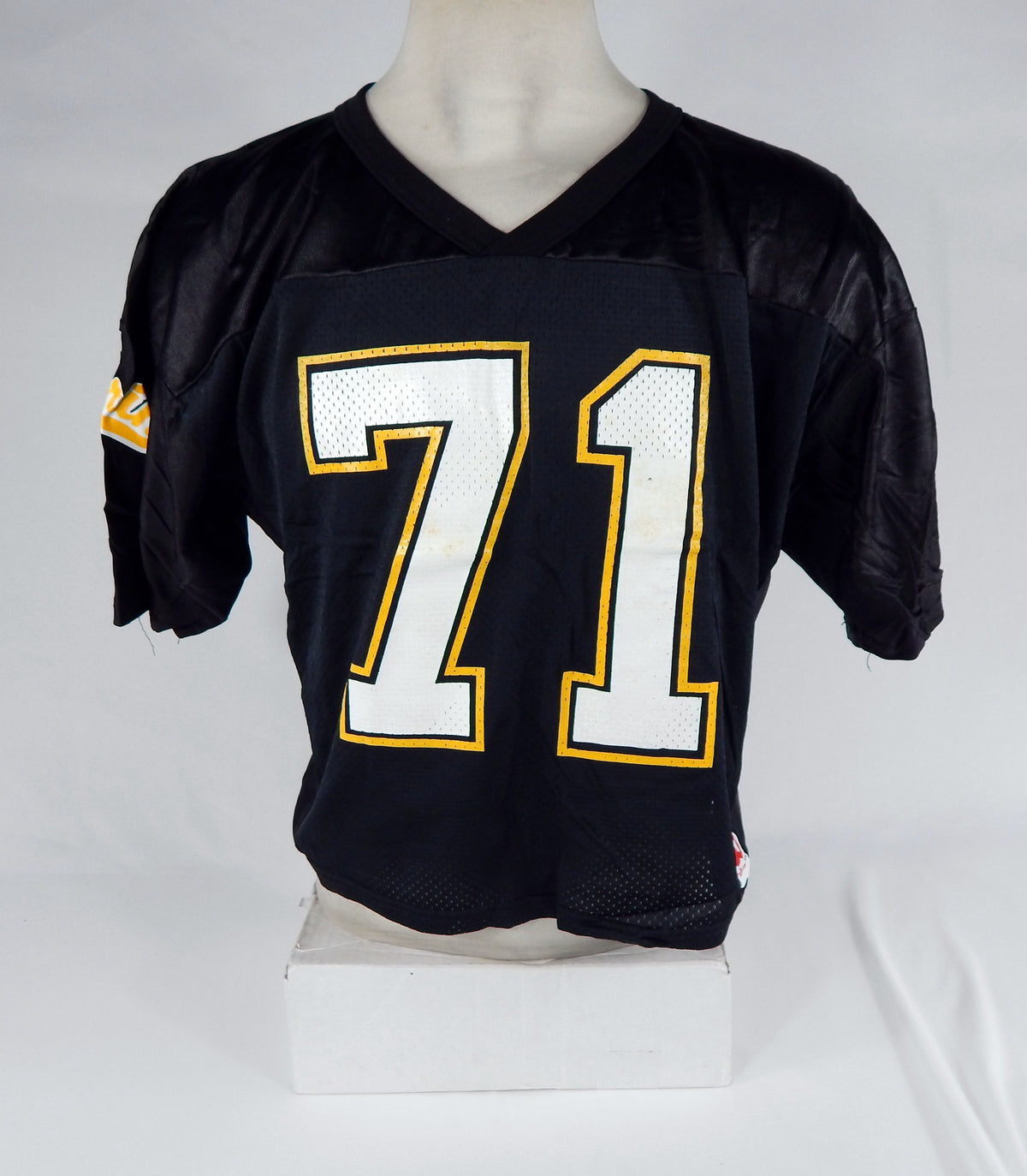 Marin Football #71 Game Used Black Jersey 2XL DP66615