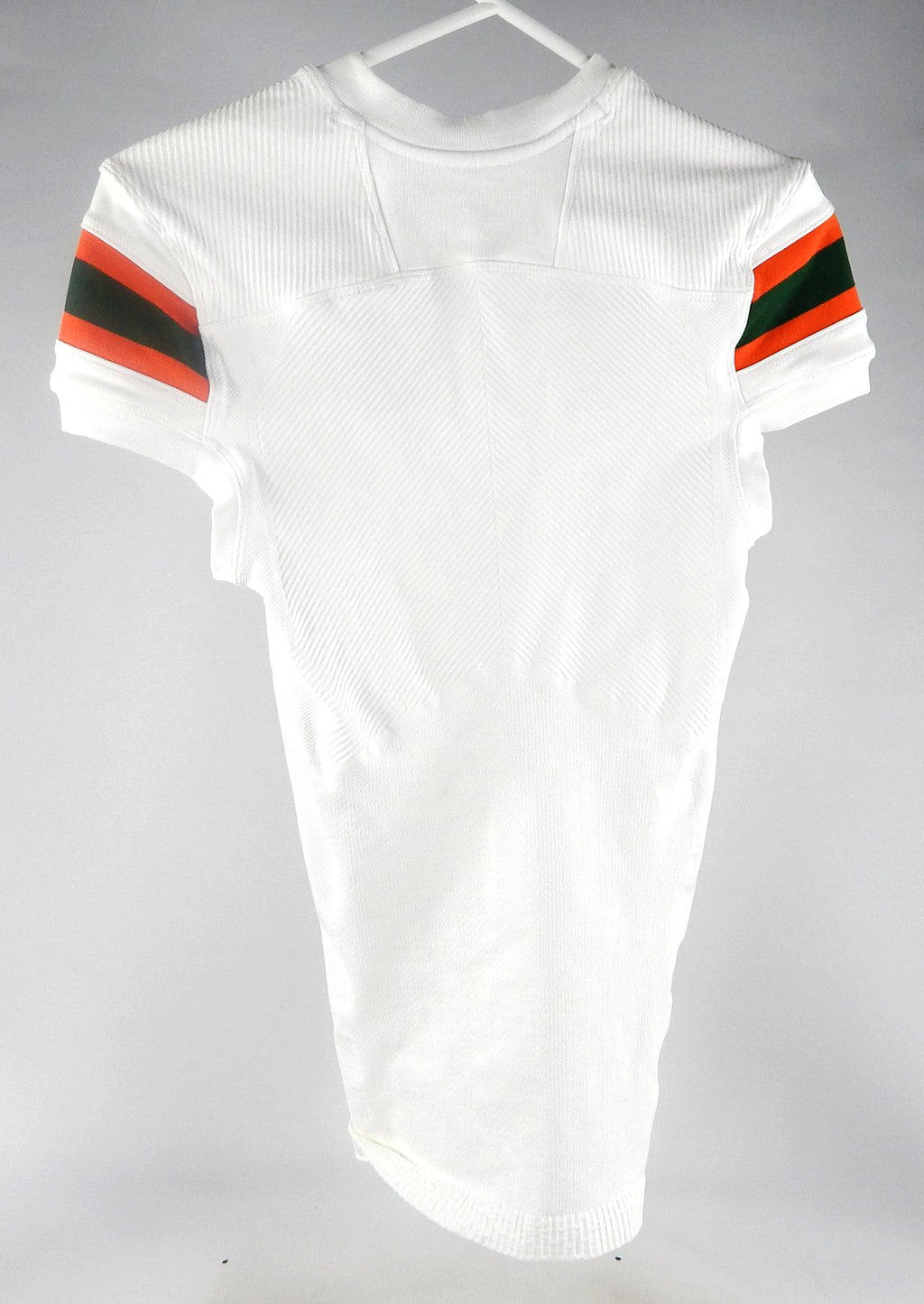 2022 Miami Hurricanes Blank Game Issued White Jersey M DP78007 Pic2