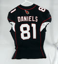 2017 Arizona Cardinals Darrell Daniels #81 Game Issued Black Jersey 44+4 DP66218