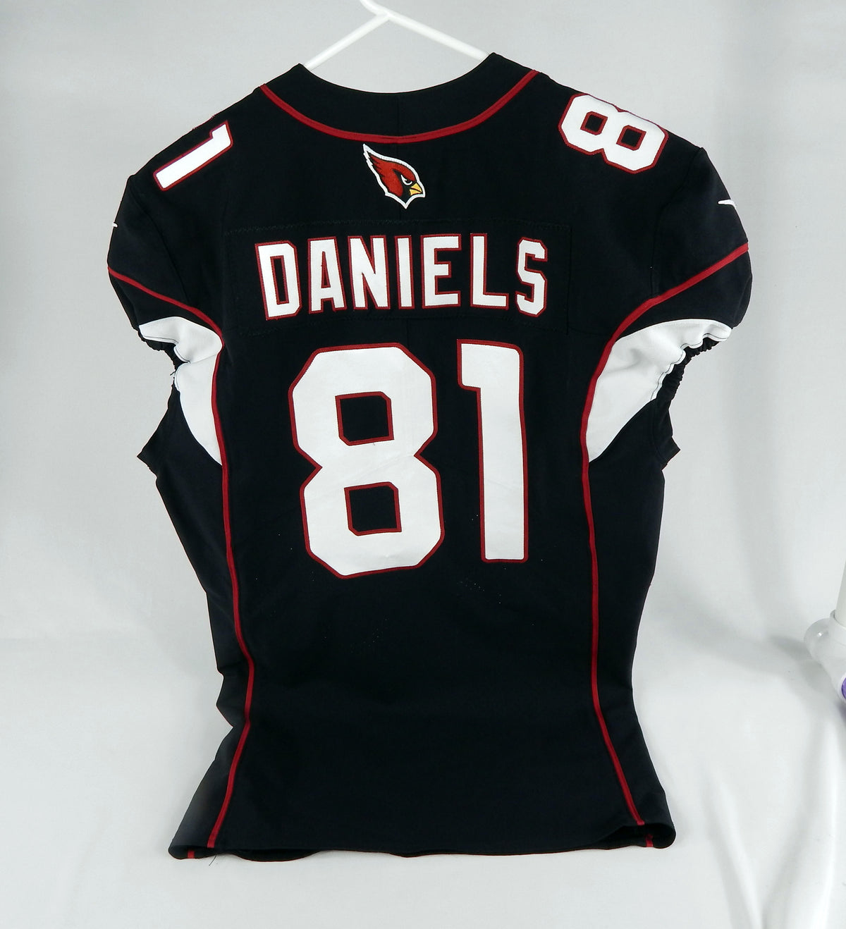 2017 Arizona Cardinals Darrell Daniels #81 Game Issued Black Jersey 44+4 DP66218