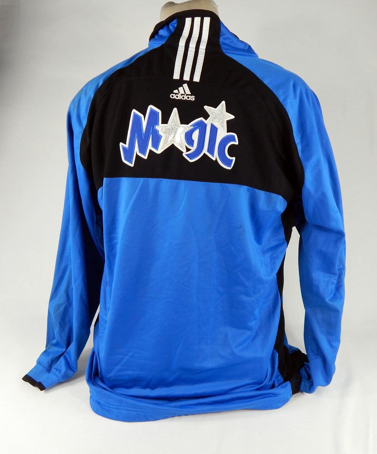 2000s Orlando Magic #34 Game Used Blue Warm Up Jacket LT DP67847 Pic2