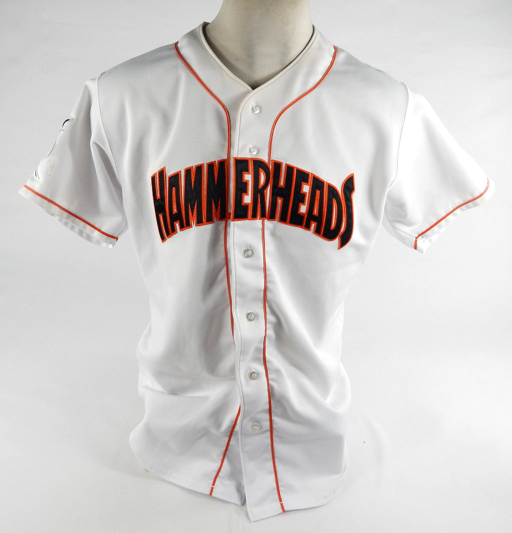 2015-22 Jupiter Hammerheads #9 Game Used White Jersey DP71722 Pic2
