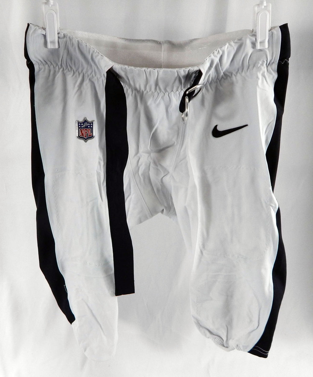 2024 Philadelphia Eagles Cam Jurgens #51 Game Used White Football Pants Size 40