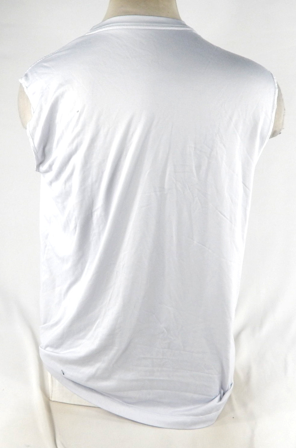 2023-24 Detroit Pistons Jalen Duren #0 Game Used White Tank Top Shirt XL 511 Pic2