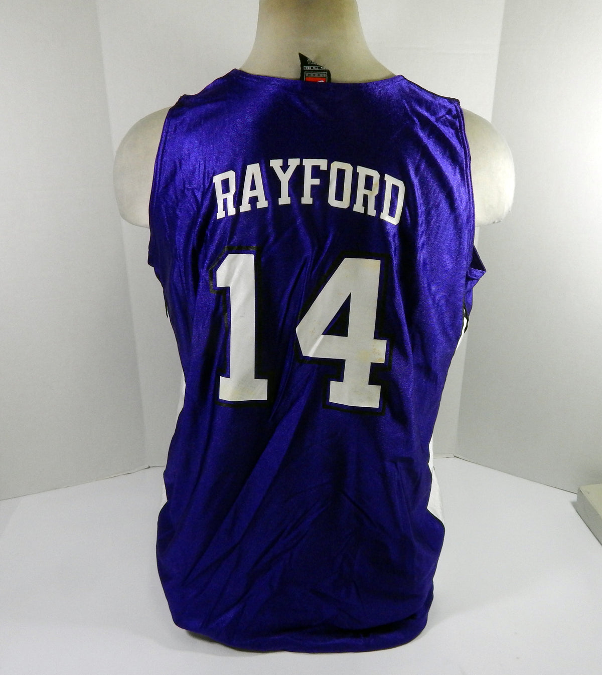Texas Christian TCU Horned Frogs Lorie Rayford #14 Game Used Purple Jersey 2XL 3