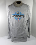 2000s New Orleans Hornets Team Issued Grey Training Shirt L DP59554