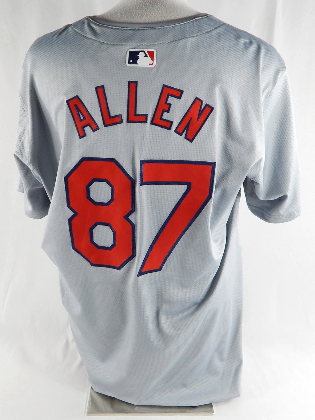 2024 St. Louis Cardinals Brandon Allen #87 Game Issued Grey Jersey 48 DP88857 Pic2