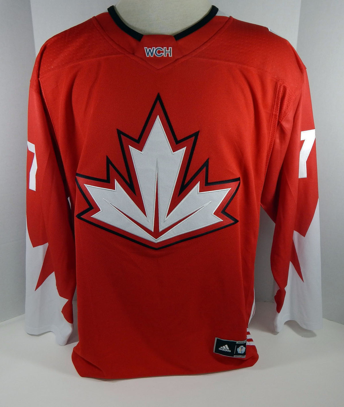 Men's 2016 Team Canada Jeff Carter #77 Authentic Red Jersey Adidas 56 45 Pic2