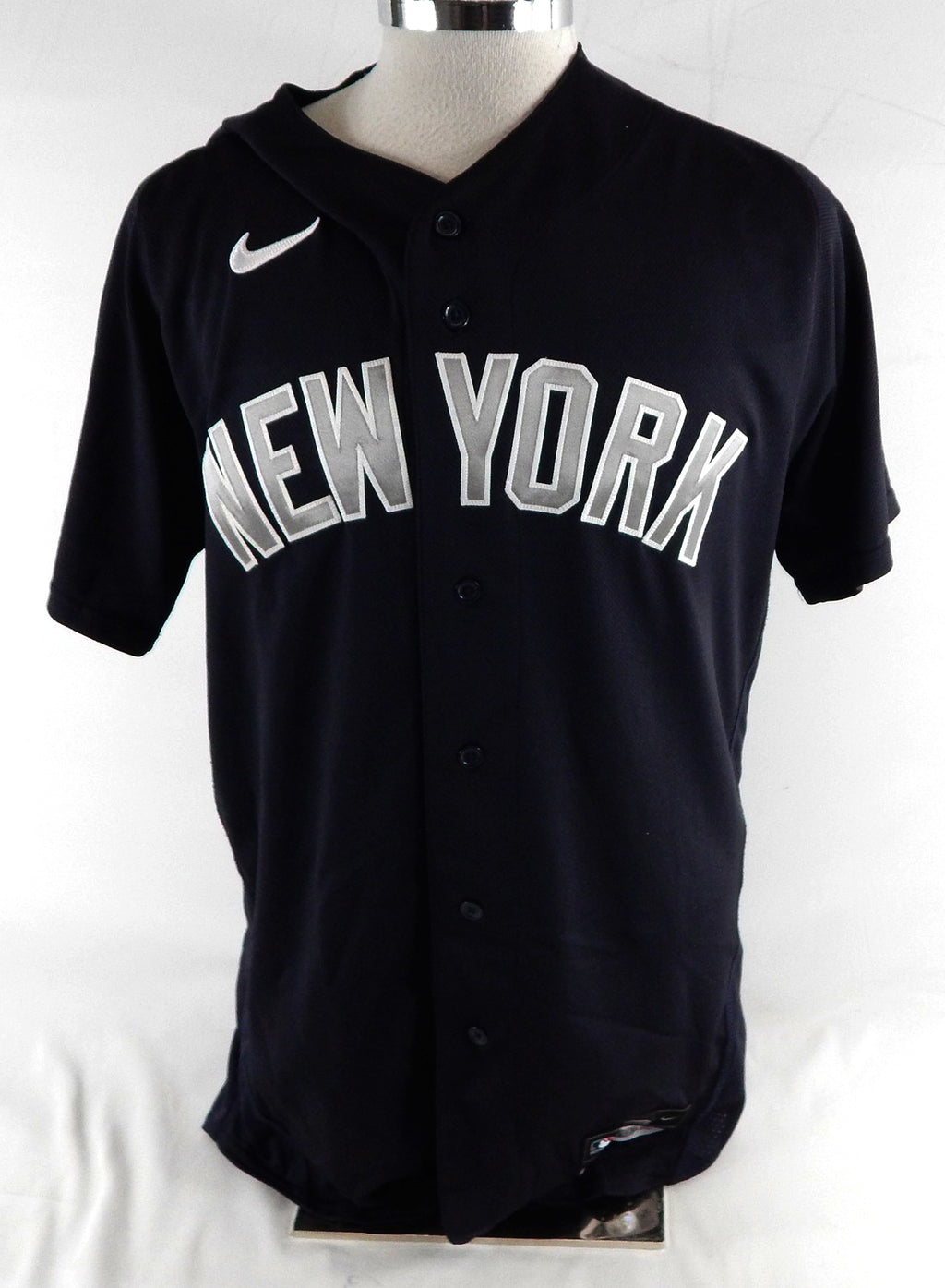 2023 New York Yankees Nick Ramirez #63 Game Issued Pos Used Navy Jersey ST BP 3