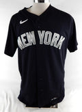 2023 New York Yankees Nick Ramirez #63 Game Issued Pos Used Navy Jersey ST BP 3