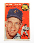 1954 Topps Harvey Kuenn #25 Detroit Tigers P/Vg