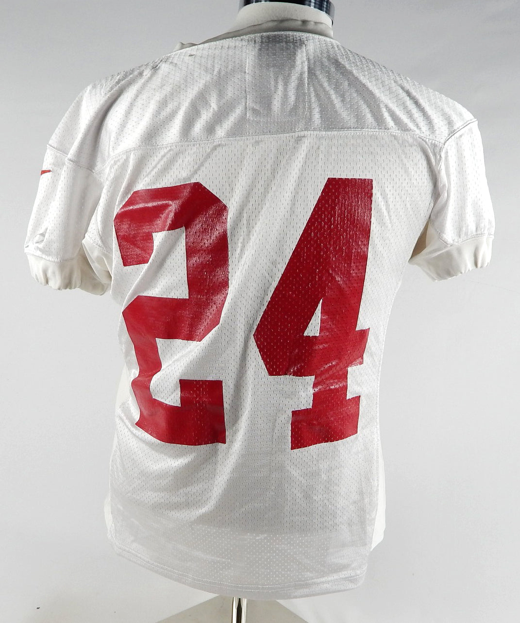 San Francisco 49ers #24 Game Used White Jersey L 933 Pic2