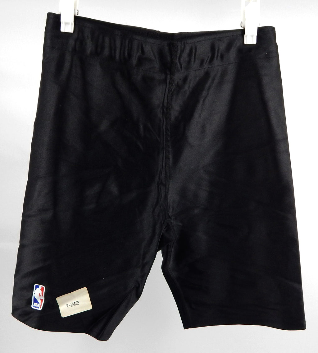 2000s NBA Basketball Team Issued Black Compression Shorts Reebok XL 806