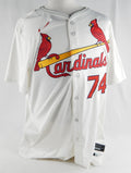 St. Louis Cardinals Julio Rangel #74 Game Issued White Jersey 50 DP88862