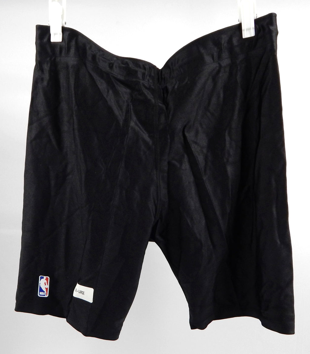 2000s NBA Basketball Team Issued Black Compression Shorts Reebok XXL 809