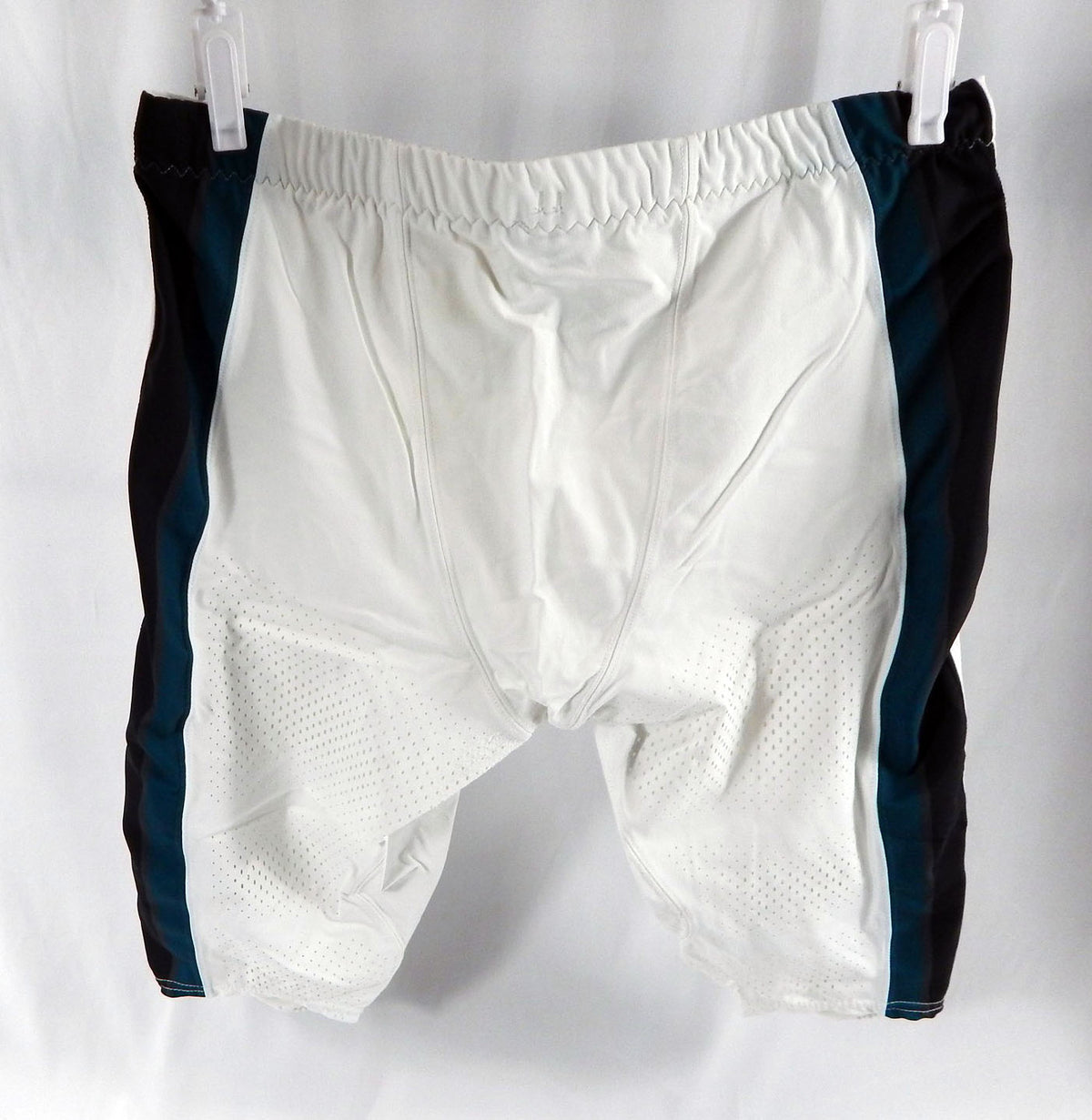 2023 Philadelphia Eagles Jordan Davis #90 Game Used White Football Pants Size 42 Pic2
