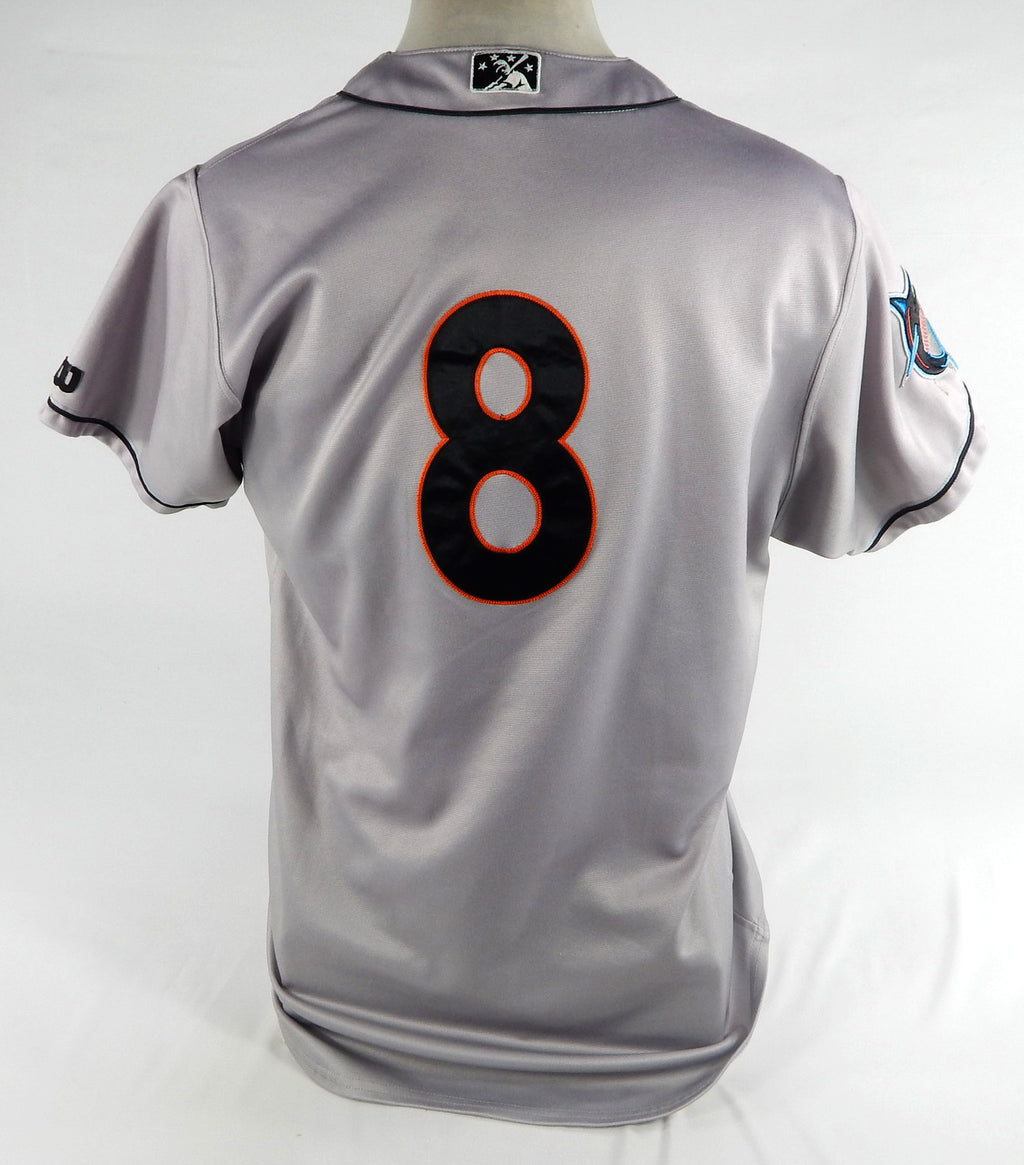 2015-22 Jupiter Hammerheads #8 Game Used Grey Jersey DP71733