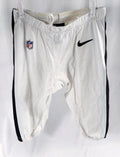 2024 Philadelphia Eagles  #37 Game Used White Football Pants Size 34
