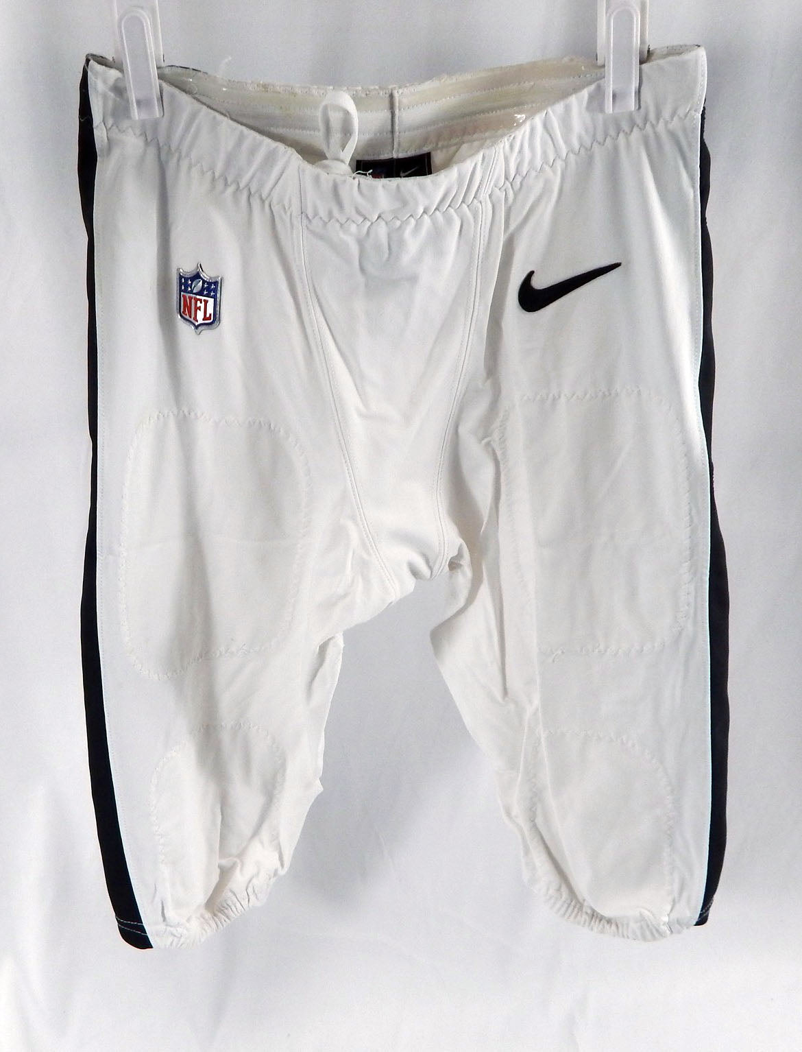 2024 Philadelphia Eagles  #37 Game Used White Football Pants Size 34
