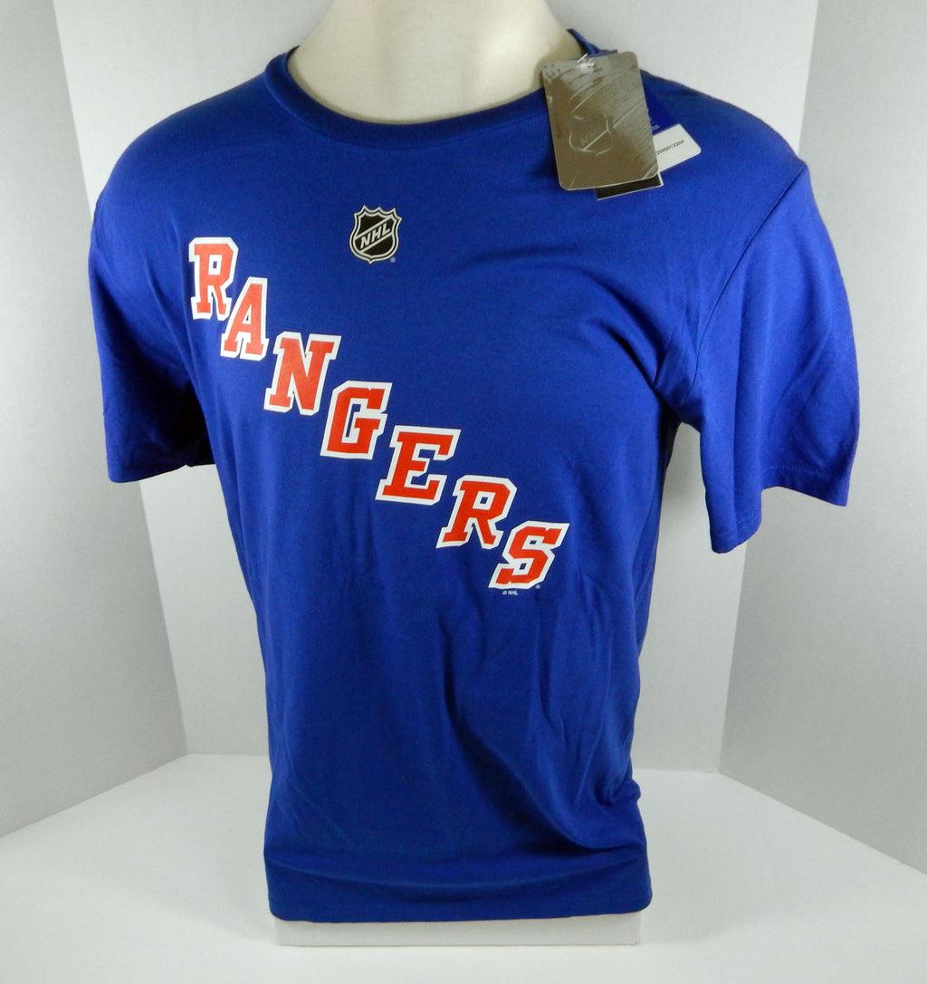 Men's New York Rangers Jimmy Vesey #26 Royal Blue T-Shirt M NWT Adidas Pic2
