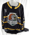 2025-26 Henderson Silver Knights #57 Game Issued Black Jersey Harry Potter 58 6
