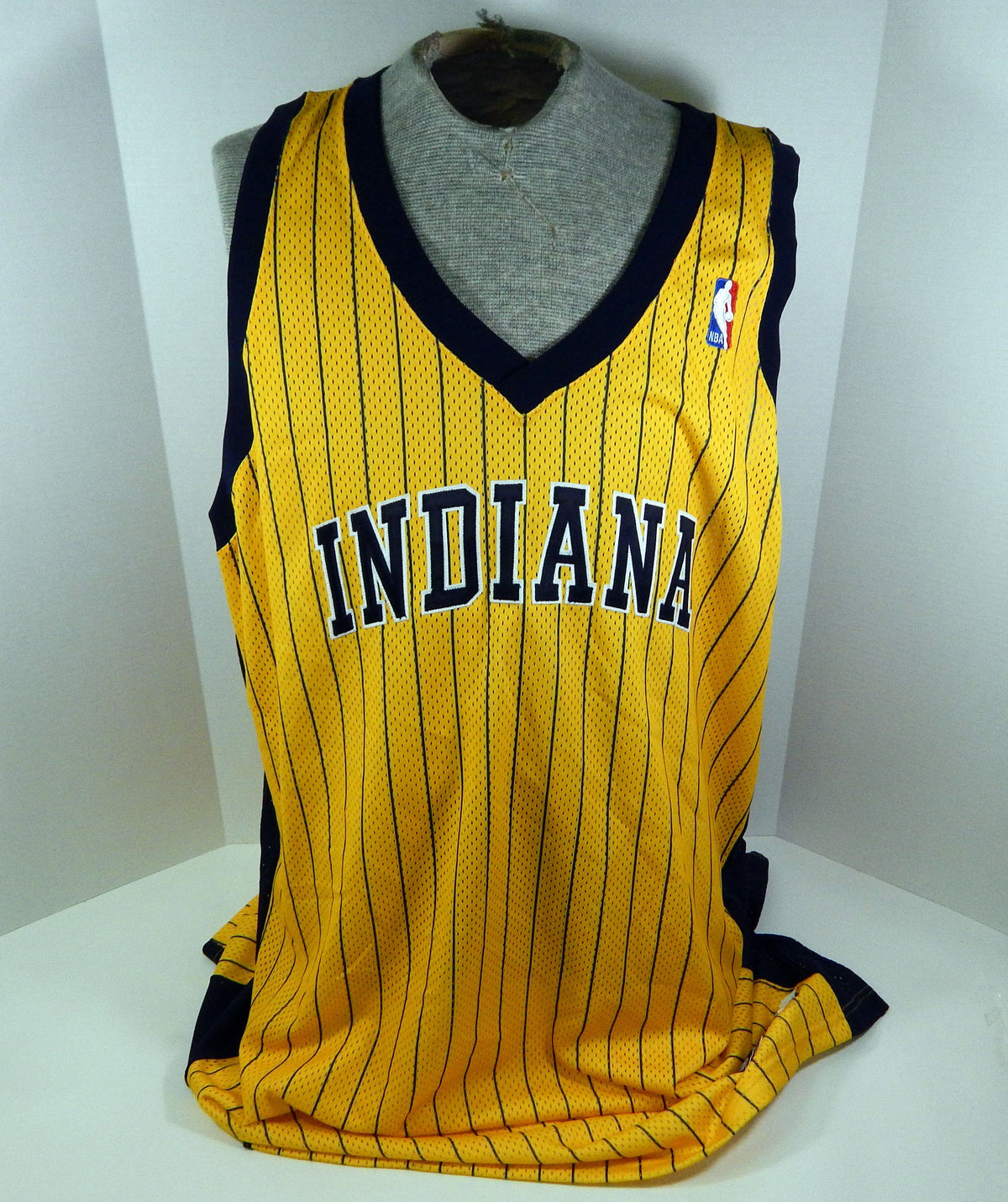 1999-00 Indiana Pacers Blank Game Issued Gold Jersey 56 DP31866