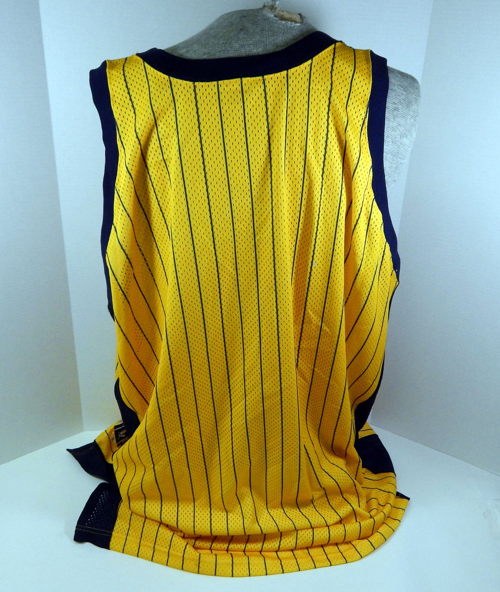 1999-00 Indiana Pacers Blank Game Issued Gold Jersey 56 DP31866 Pic2