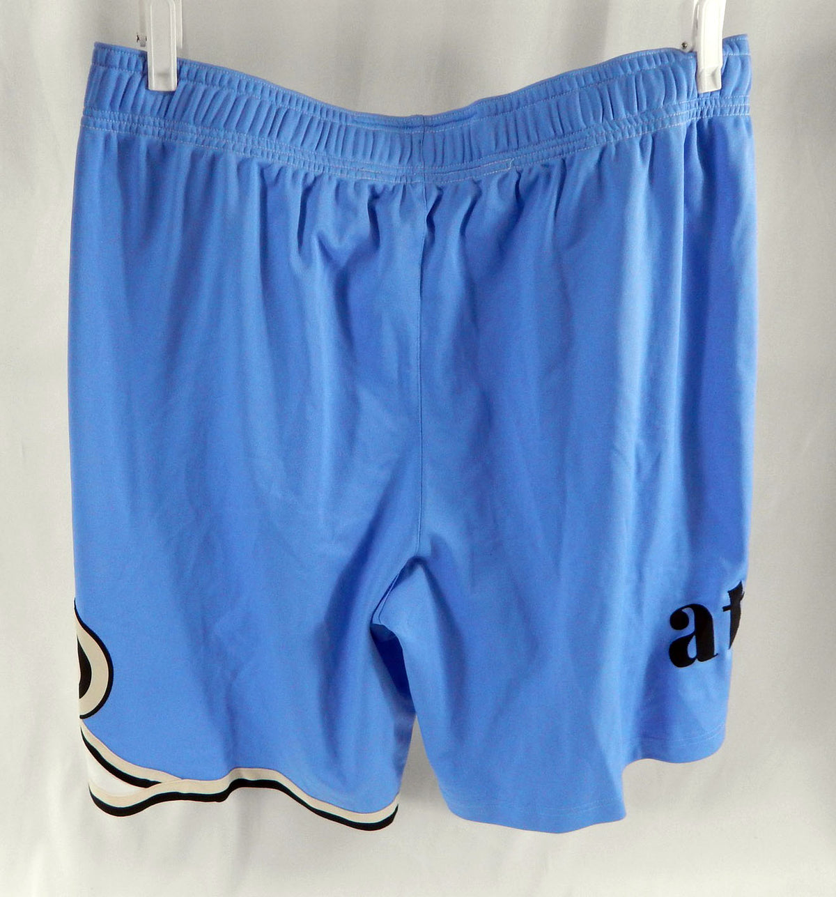 2024-25 Atlanta Hawks Clint Capela #15 Game Used Blue Basketball Shorts City 42 Pic2