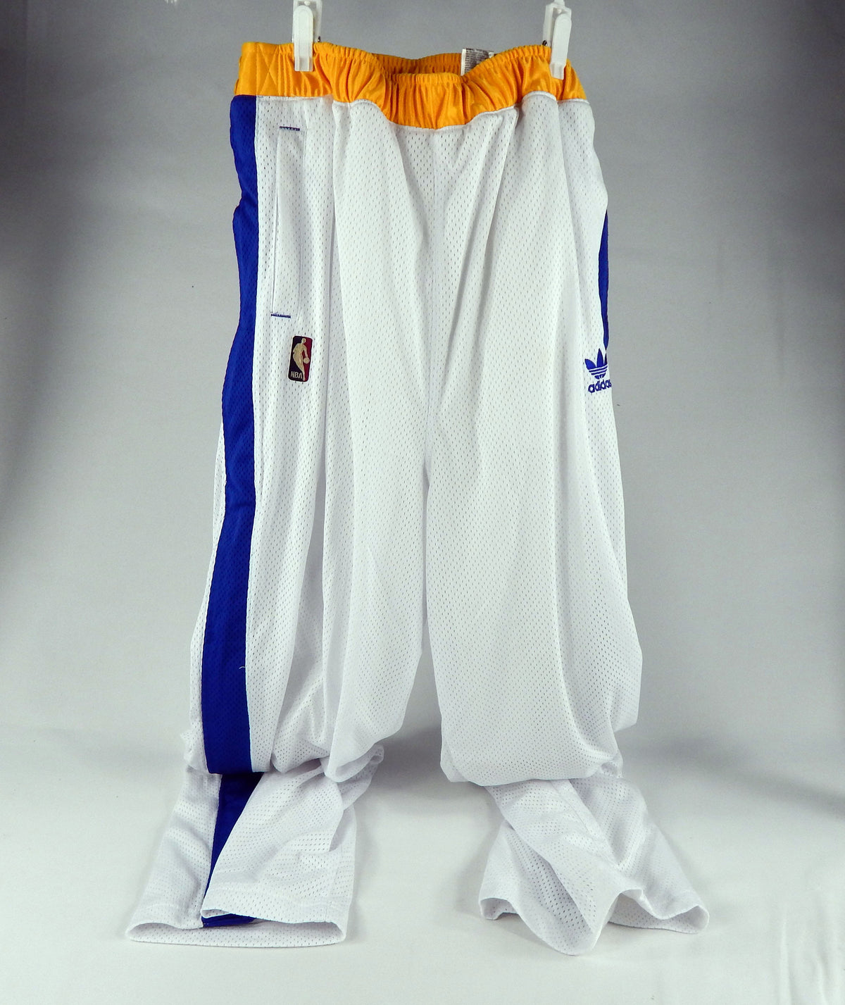 Golden State Warriors Game Issued White Pants 2XL DP67862