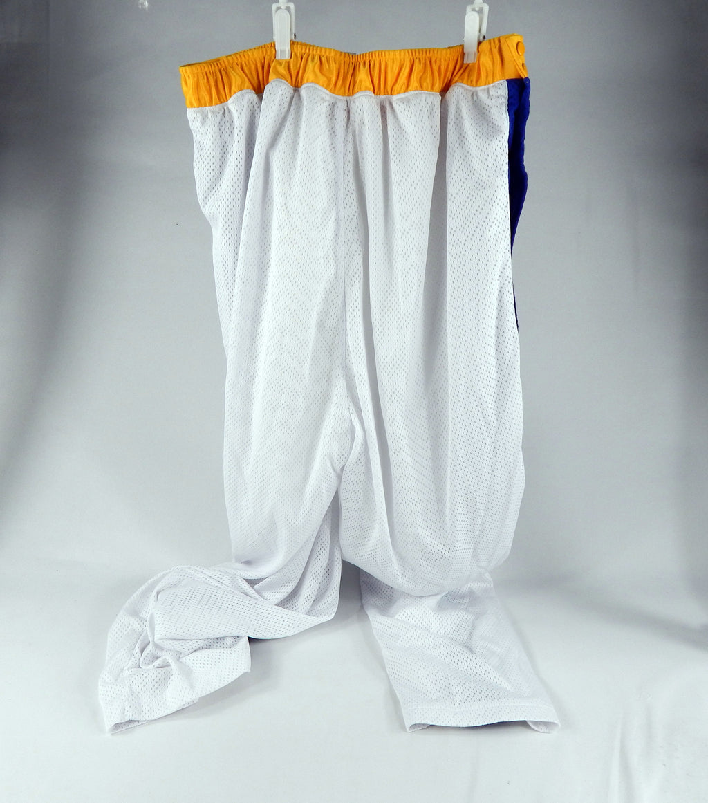 Golden State Warriors Game Issued White Pants 2XL DP67862 Pic2