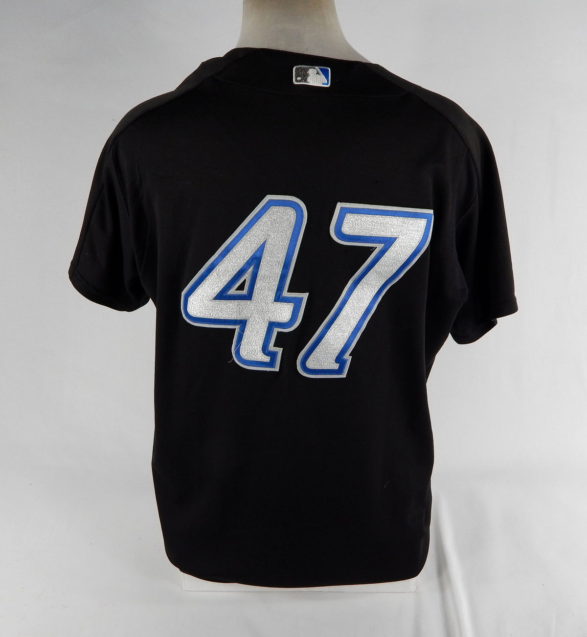 2004 Toronto Blue Jays #47 Game Used Black Jersey ST BP 46 DP70115 Pic2