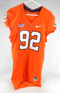 2015-17 Virginia Cavaliers #92 Game Used Orange Jersey Name Plate Removed 40 025