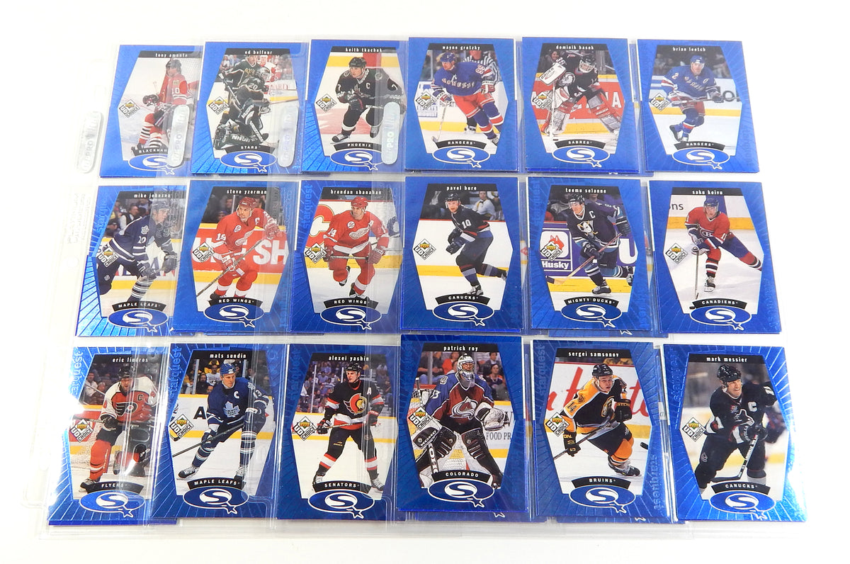 1998-99 UD Collector's Choice Starquest Set in Binder Sheets (30) Nm/Mt Gretzky