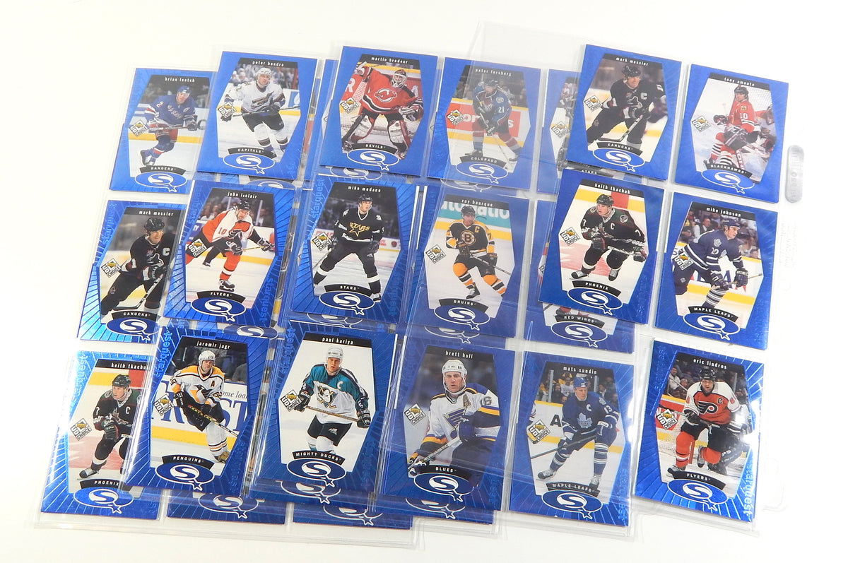 1998-99 UD Collector's Choice Starquest Set in Binder Sheets (30) Nm/Mt Gretzky Pic2