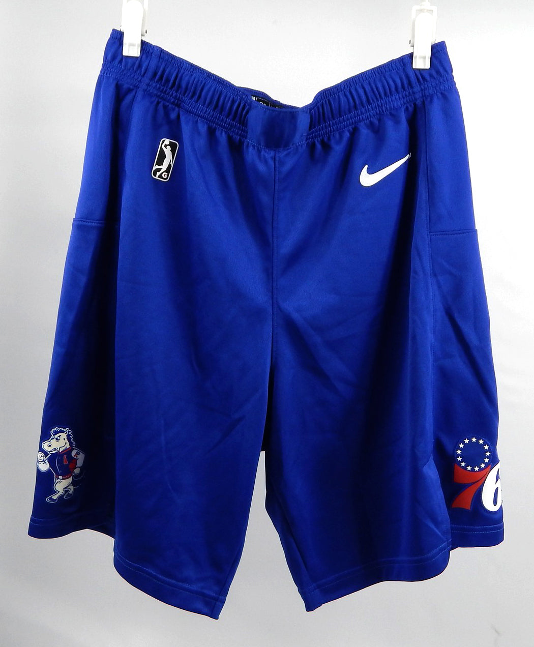 2023-24 Delaware Blue Coats Jarron Cumberland #34 Game Used Blue Shorts 38 823