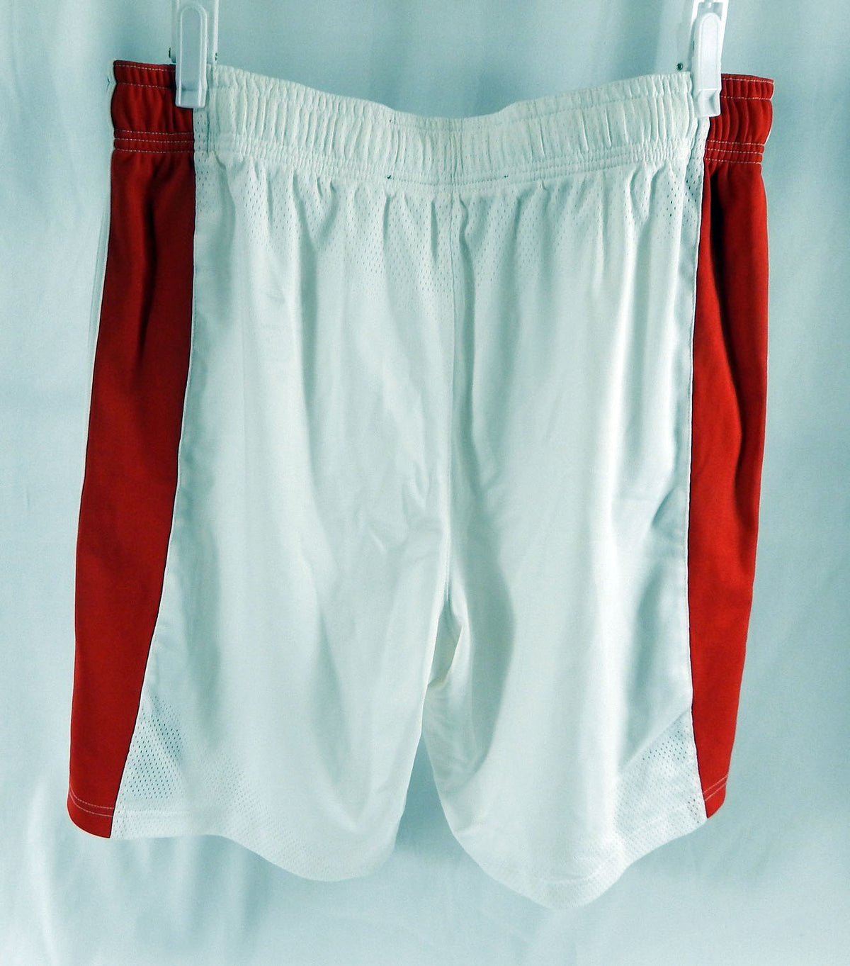 2025-26 Detroit Pistons Caris Levert #8 Game Used White Basketball Shorts 38 Pic2