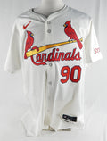 2024 St. Louis Cardinals Dusty Blake #90 Game Issued White Jersey 48 DP88872