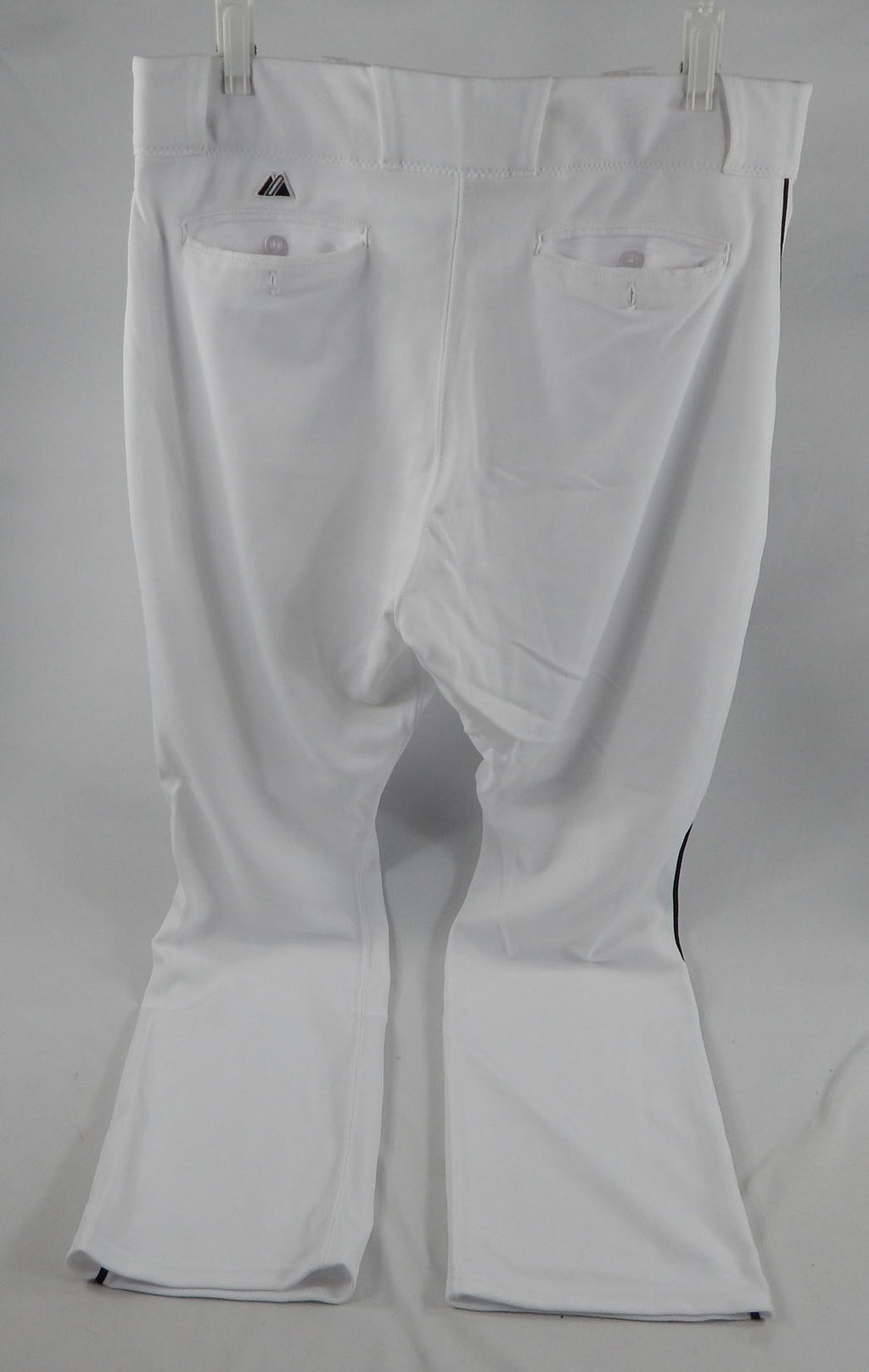 2015 Miami Marlins Lenny Harris #29 Game Used White Pants 40-46-32 985 Pic2