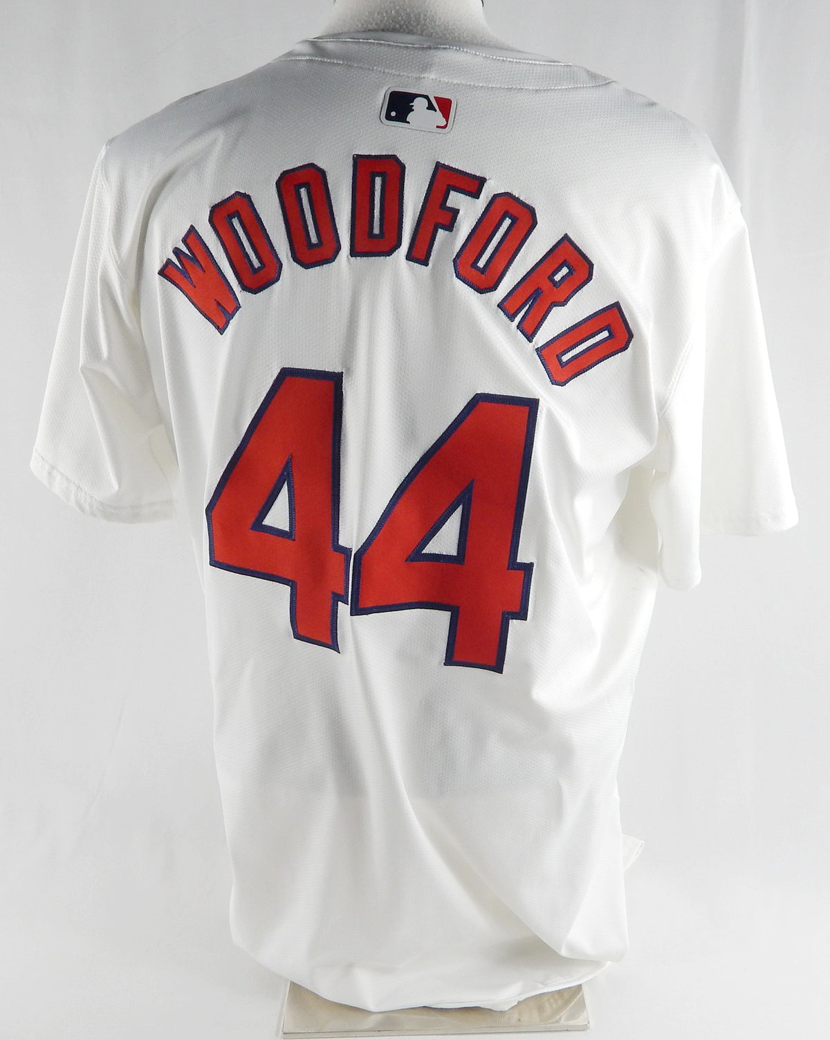 2024 St. Louis Cardinals Jake Woodford #44 Game Issued White Jersey 46 DP88875 Pic2