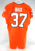 2017 Virginia Cavaliers Jordan Mack #37 Game Used Orange Jersey 40 032