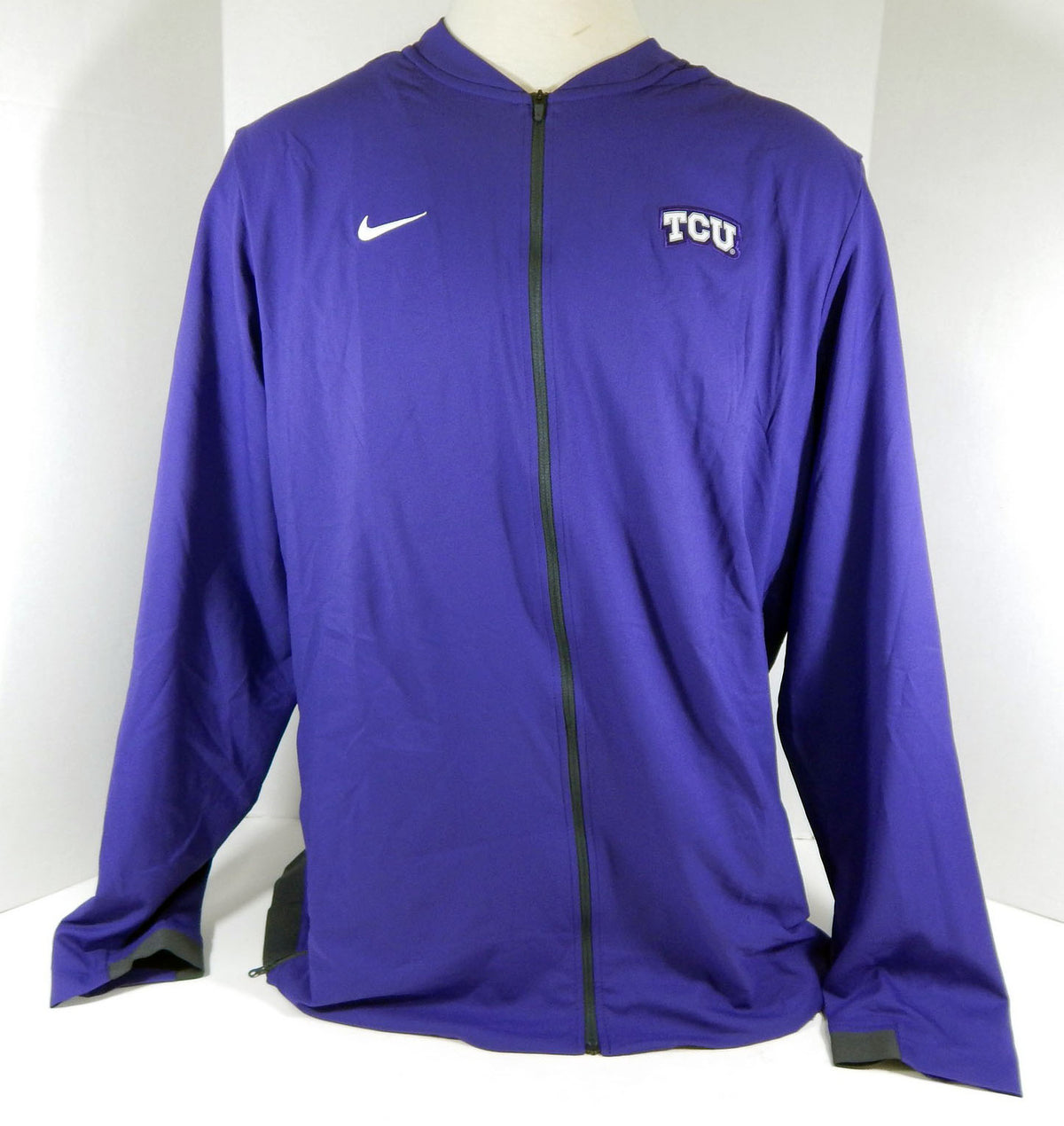 Texas Christian University TCU Men's Purple Jacket Nike XL Used 69S