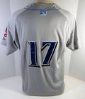 Clearwater Threshers #17 Game Used Grey Jersey Name Plate Removed 48 DP13476