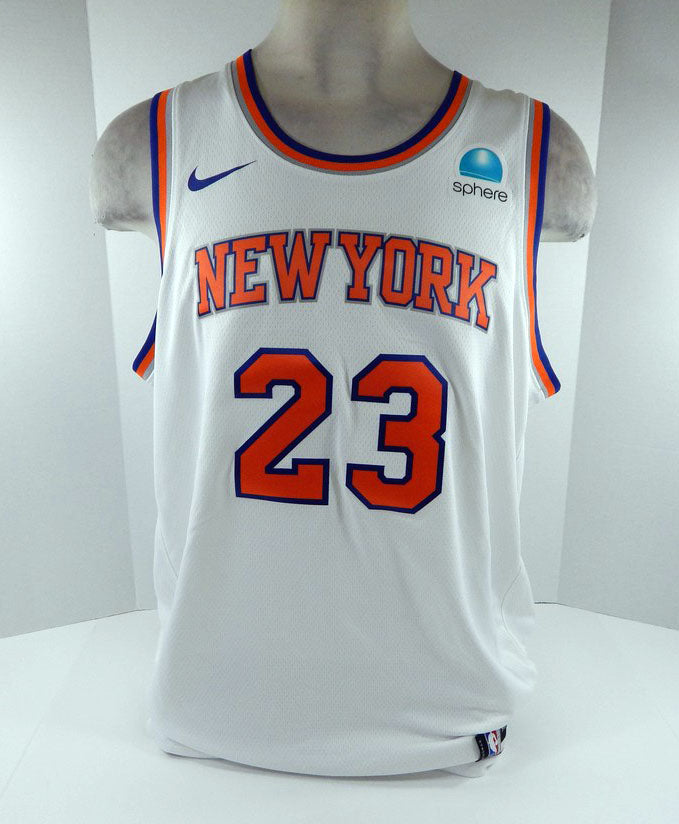 Men New York Knicks Mitchell Robinson #23 Swingman White Jersey Nike NWT 2XL 6S