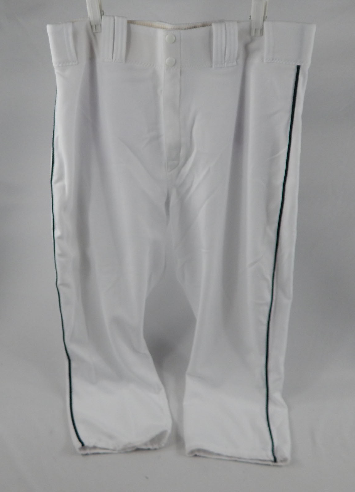 2012 Miami Marlins Logan Morrison #5 Game Used White Pants 37-47-24 991