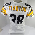 2011 Pittsburgh Steelers Erik Clanton #38 Game Issued White Jersey 44 DP49564