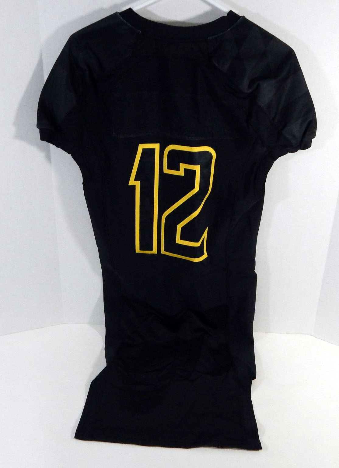 2012 Maryland Terrapins Kevin Dorsey #12 Game Issued Black Jersey NP Removed 112 Pic2