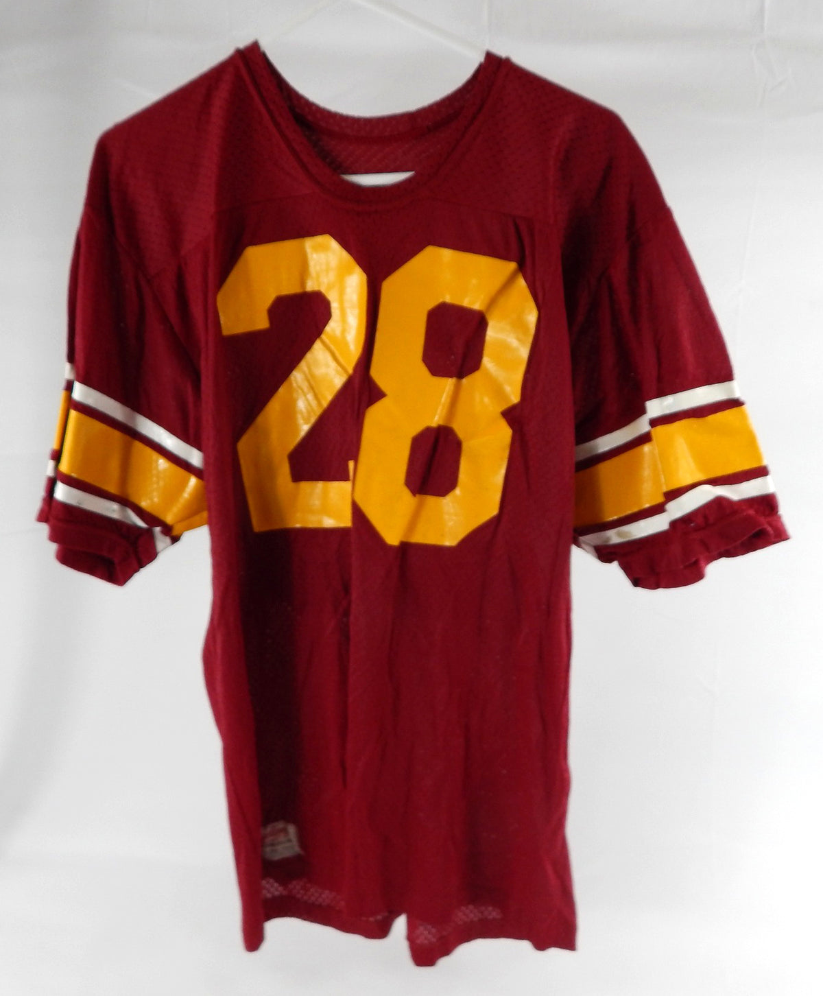 USC Trojans #28 Game Used Red Jersey Football L 0471