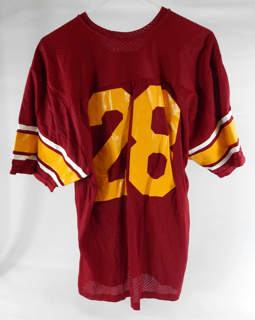 USC Trojans #28 Game Used Red Jersey Football L 0471 Pic2