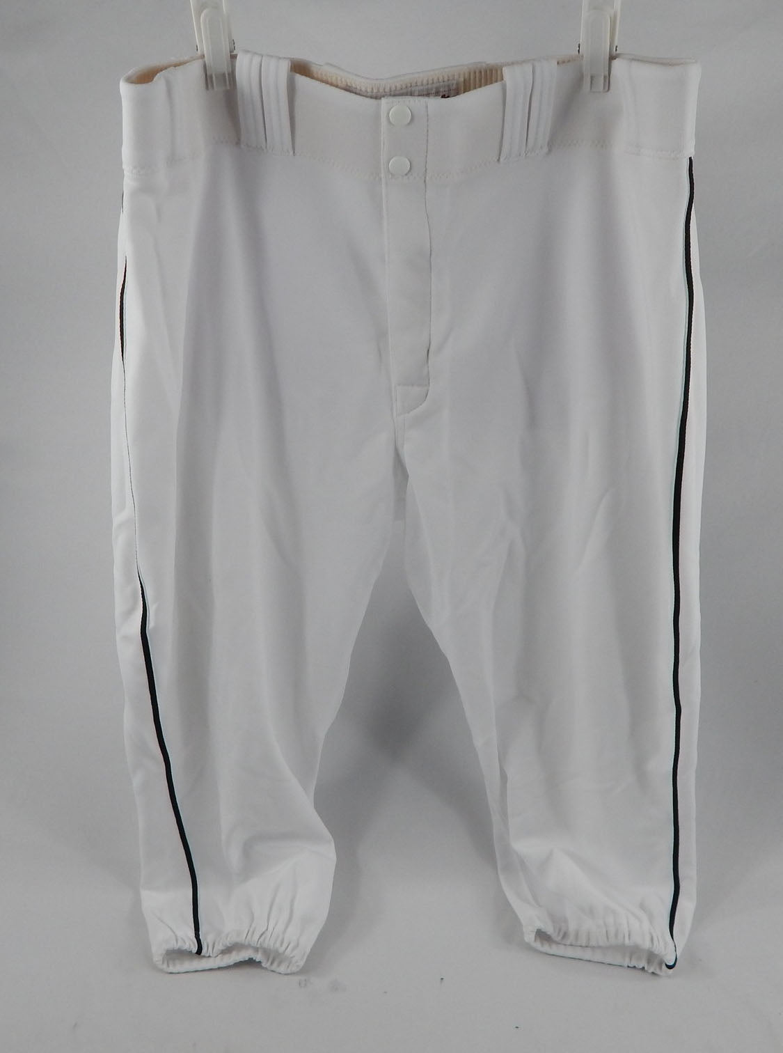 2013 Miami Marlins Logan Morrison #5 Game Used White Pants 37-41-21 995
